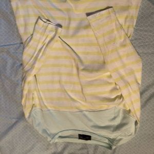 The Limited 3/4 Sleeved Striped T-shirt